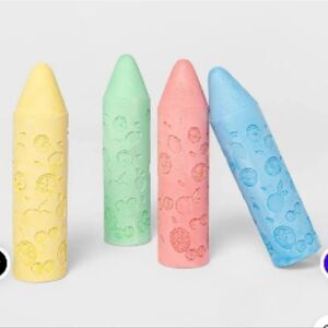 4pc Jumbo Sidewalk Chalk - Sun Squad